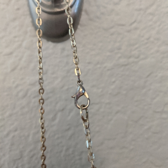 Long Gold Necklace with Adornments - Picture 4 of 4